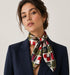 artisan plaid silk scarf