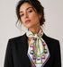 ferris wheel silk scarf