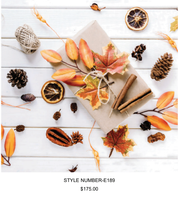 The Autumn Botanical – A Seasonal Print | The Silk Box